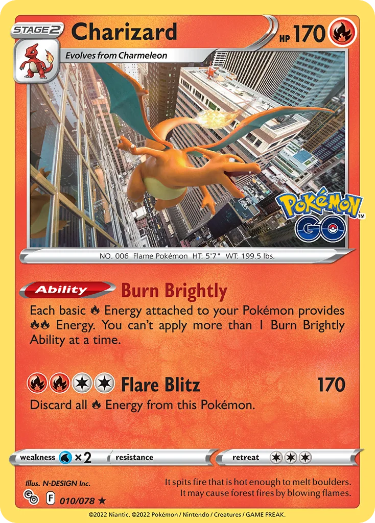 Charizard 010 Pokemon GO