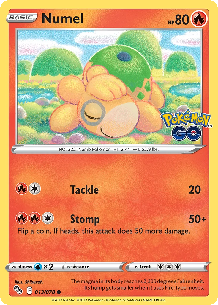 Numel 013 Pokemon GO