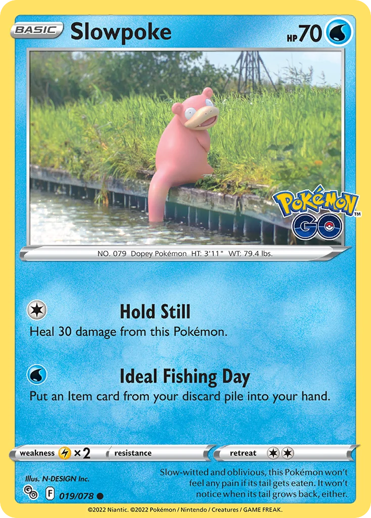 Slowpoke 019 Pokemon GO