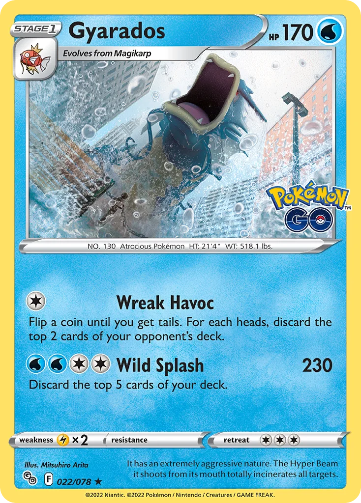 Gyarados 022 Pokemon GO