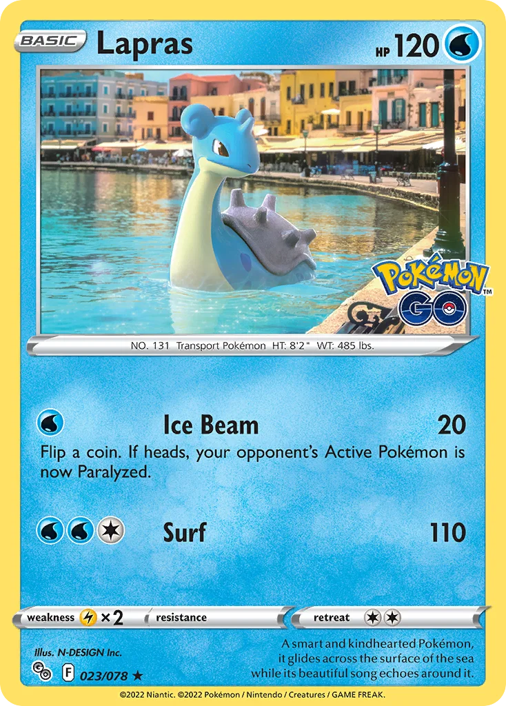 Lapras 023 Pokemon GO