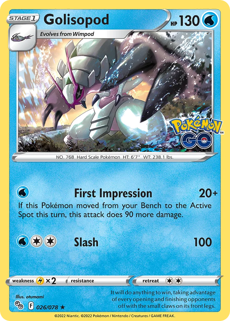 Golisopod 026 Pokemon GO