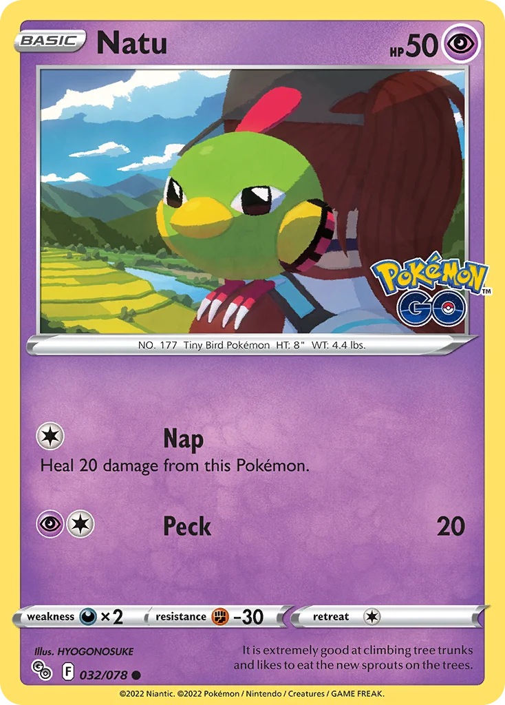 Natu 032 Pokemon GO