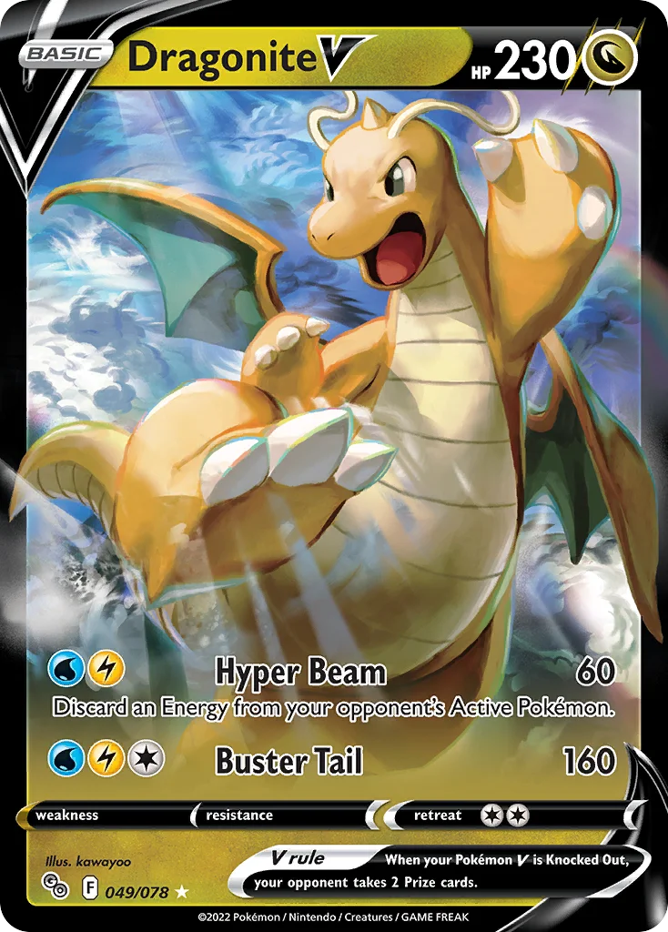 Dragonite V 049 Pokemon GO