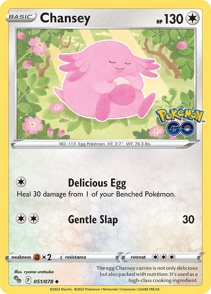 Chansey 051 Pokemon GO