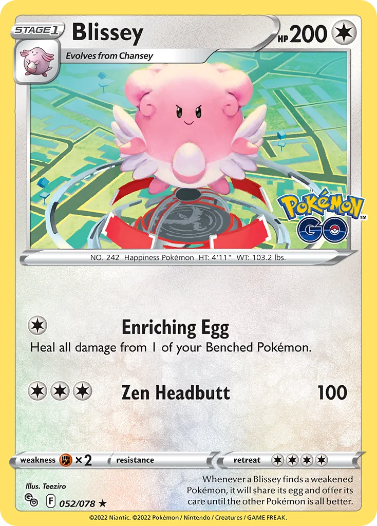 Blissey 052 Pokemon GO
