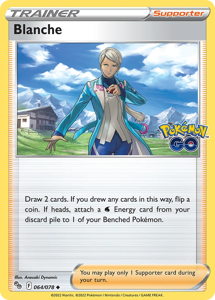 Blanche 064 Pokemon GO