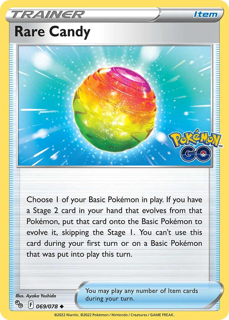 Rare Candy 069 Pokemon GO