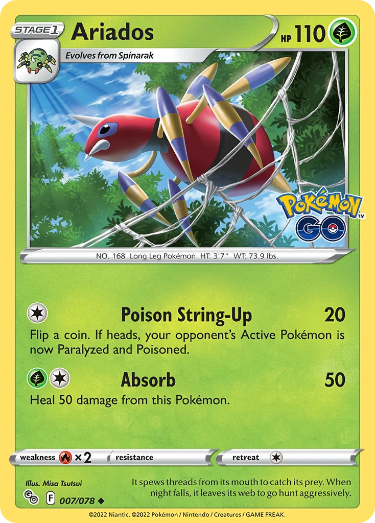 Ariados 007 Pokemon GO