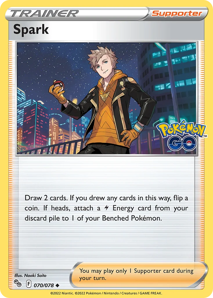Spark 070 Pokemon GO