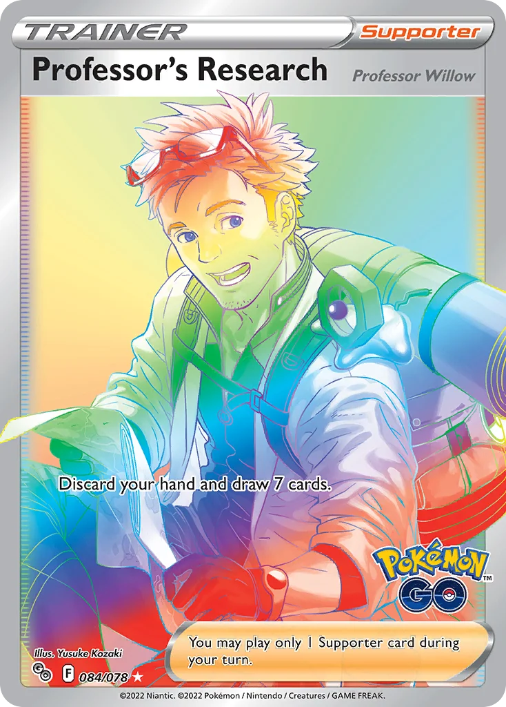 Professor's Research [Professor Willow] (Secret) 084 Pokemon GO