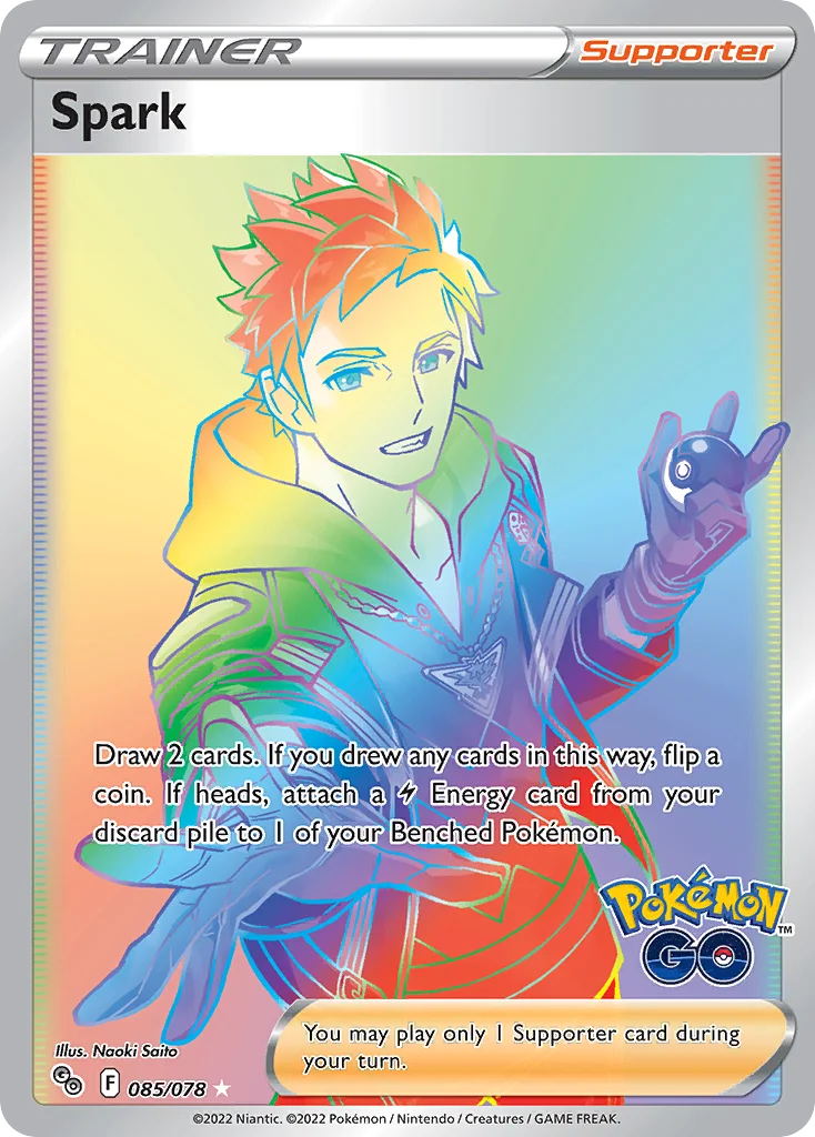Spark (Secret) 085 Pokemon GO