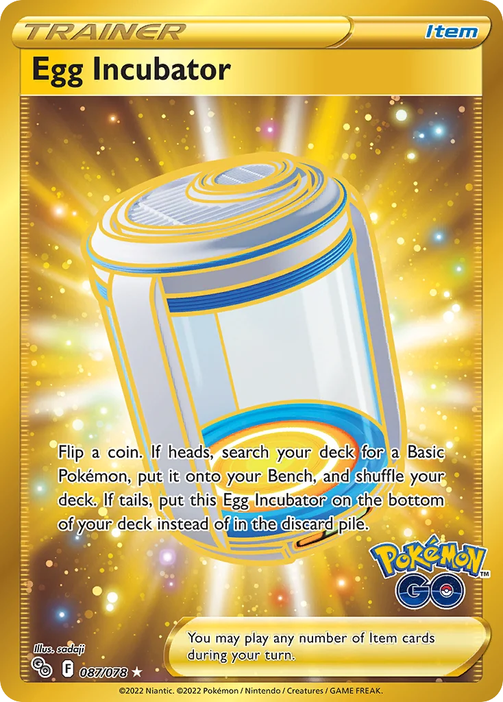 Egg Incubator (Secret) 087 Pokemon GO