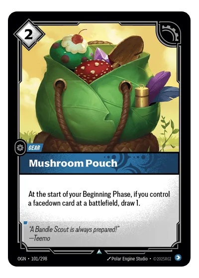 Mushroom Pouch OGN-101 Riftbound TCG