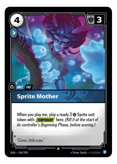 Sprite Mother OGN-106 Riftbound TCG