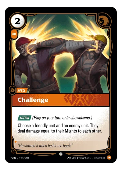 Challenge OGN-128 Riftbound TCG