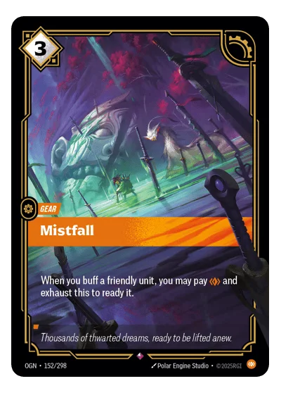 Mistfall OGN-152 Riftbound TCG