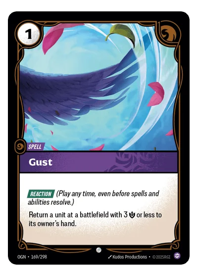 Gust OGN-169 Riftbound TCG