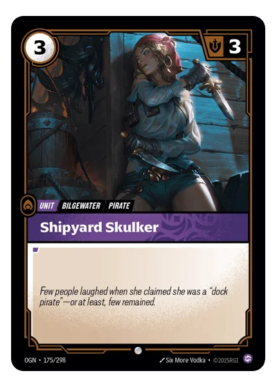 Shipyard Skulker OGN-175 Riftbound TCG