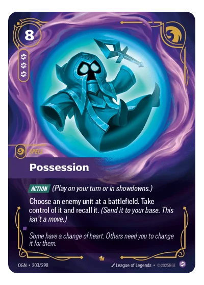 Possession OGN-203 Riftbound Chase Card