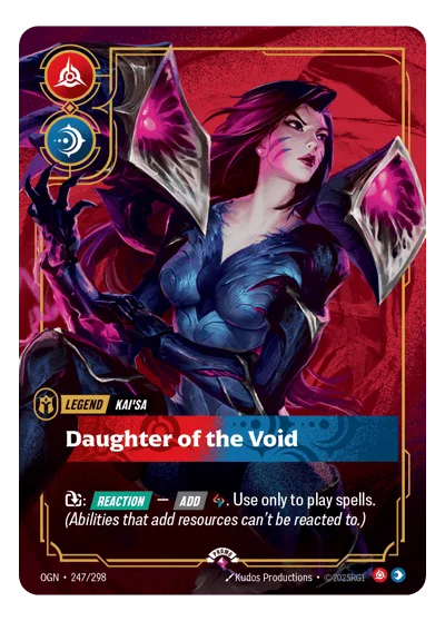 Daughter Of The Void OGN-247 Riftbound TCG