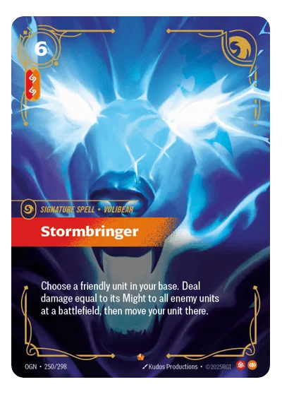 Stormbringer OGN-250 Riftbound TCG