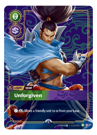 Unforgiven OGN-259 Riftbound TCG