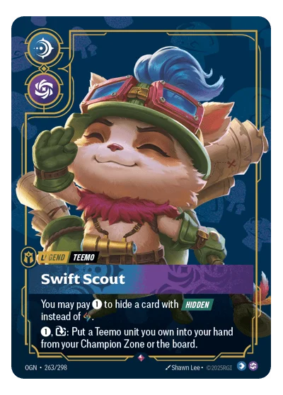 Swift Scout OGN-263 Riftbound TCG
