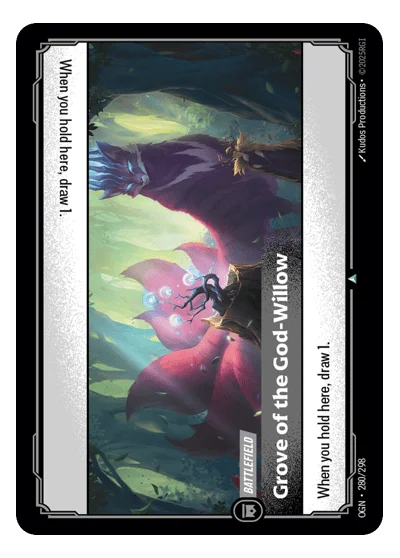 Grove Of The God-willow OGN-280 Riftbound TCG
