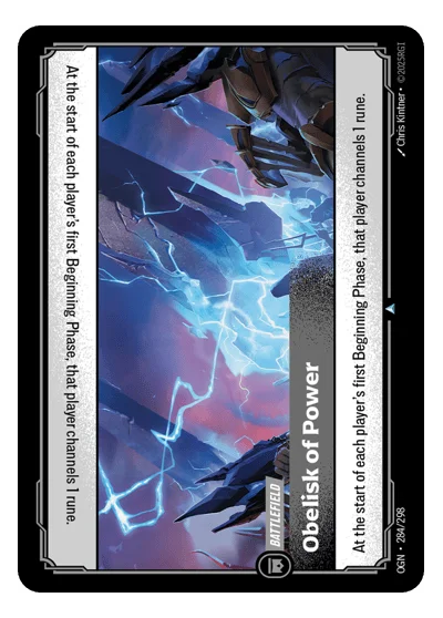 Obelisk Of Power OGN-284 Riftbound TCG