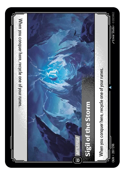 Sigil Of The Storm OGN-287 Riftbound TCG