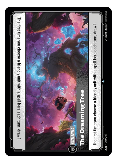 The Dreaming Tree OGN-292 Uncommon Origins Riftbound TCG Card