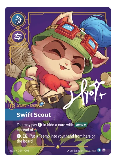 Swift Scout OGN-307* Riftbound Chase Card