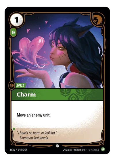 Charm OGN-43 Riftbound TCG