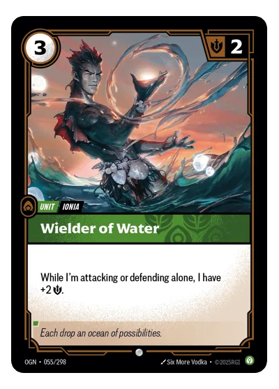 Wielder Of Water OGN-55 Riftbound TCG