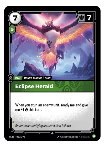 Eclipse Herald OGN-59 Riftbound TCG