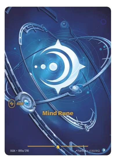 Mind Rune OGN-89a Riftbound TCG