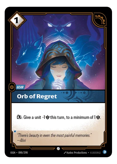 Orb Of Regret OGN-90 Riftbound TCG