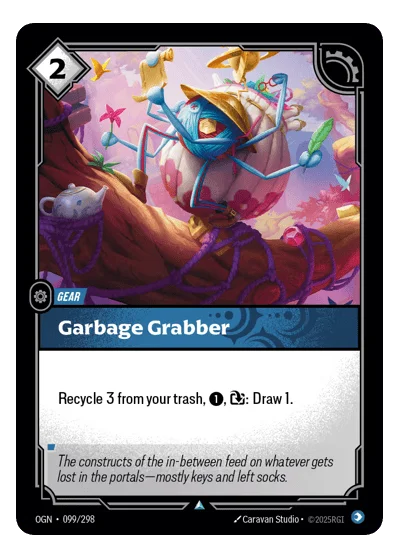 Garbage Grabber OGN-99 Riftbound TCG