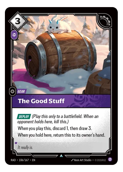 The Good Stuff RAD-106 Riftbound TCG