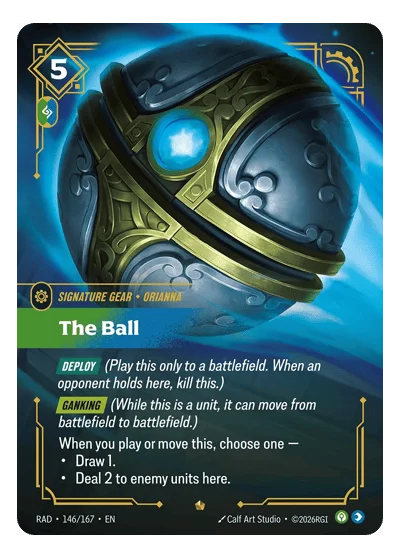 The Ball RAD-146 Riftbound TCG