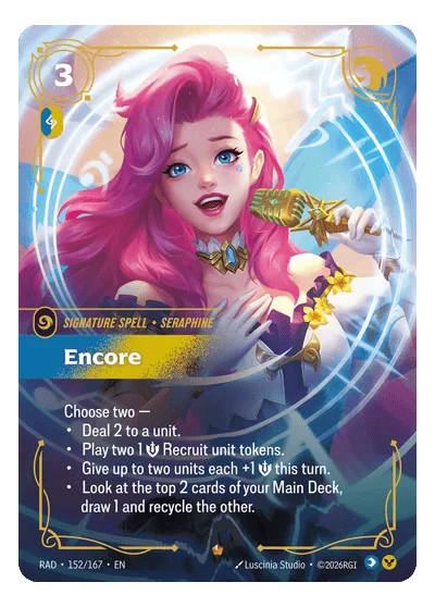 Encore RAD-152 Riftbound TCG