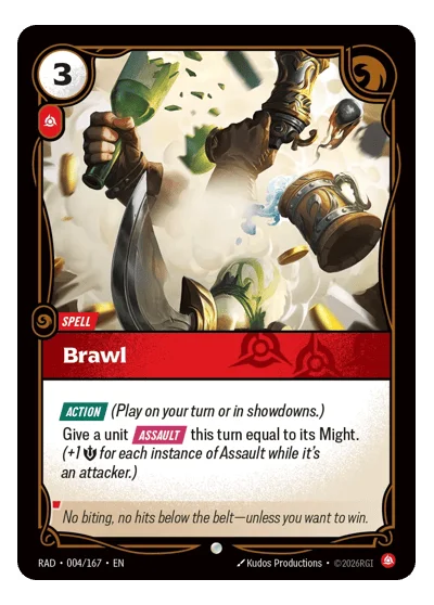 Brawl RAD-4 Riftbound TCG