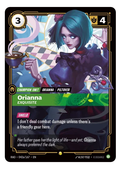 Orianna, Exquisite RAD-42a Riftbound TCG