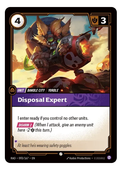 Disposal Expert RAD-93 Riftbound TCG
