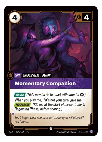Momentary Companion RAD-95 Riftbound TCG