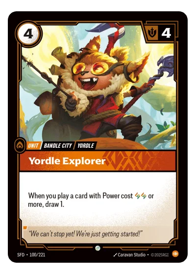 Yordle Explorer SPF-100 Riftbound TCG