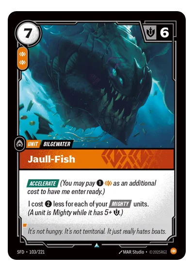 Jaull-fish SPF-103 Riftbound TCG