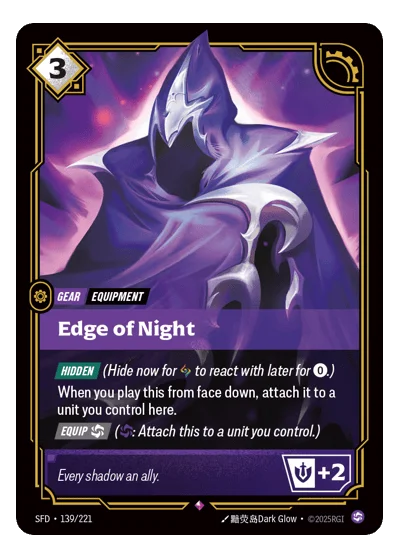 Edge Of Night SPF-139 Riftbound TCG