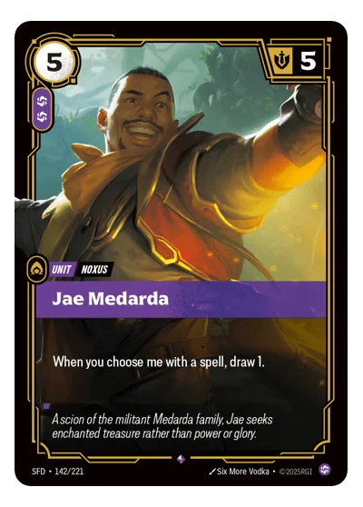 Jae Medarda SPF-142 Riftbound TCG